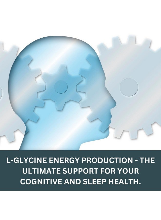 Vokin Biotech L- Glycine Energy Production - Support Cognitive and Sleep Health- 500mg- (90 Capsules) - Image 4