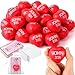 Zubebe 24 Sets Christian Easter Gifts for Kid Christian Heart Stress Ball with Religious Cards John 3 16 Squeeze Toys for Classroom Exchange Gift Jesus Catholic Church Party Favor - Image 2
