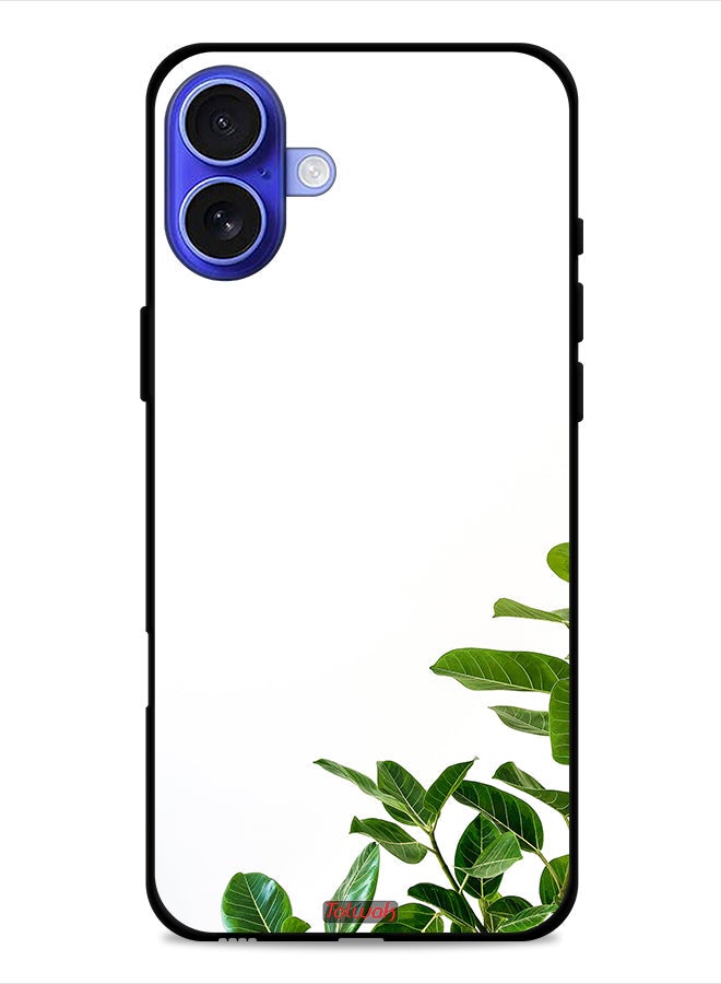 Tolwak Apple iPhone 16 Plus Protective Case Cover Josh Calabrese Leaves - Image 1