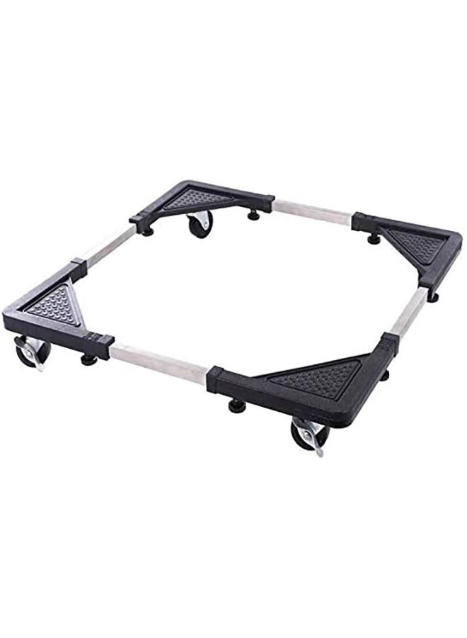 Arabest قاعدة متحركة متعددة الوظائف قابلة للتعديل مع عجلات، حقيبة متنقلة/دوللي/بكرة للغسالة والمجفف والثلاجة والخزانة - Image 2