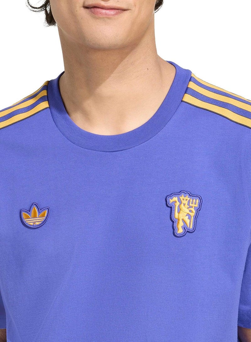 اديداس تي شيرت رجالي أرجواني أيقونة مانشستر يونايتد - Image 3