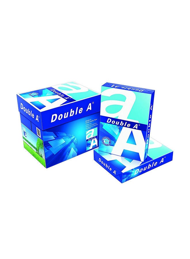 Double A Pack Of 5 Premium Copy Paper, A4 Size,80 gsm,5x500 Sheets a4 - Image 1