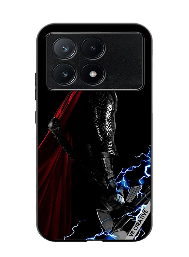 VR CREATIVE Protective Case Cover For Xiaomi Poco X6 Pro Thor Design Multicolour - Image 1