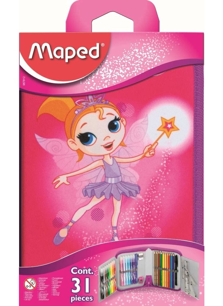 Maped Pencil Case Full Girls 967812  - Image 1