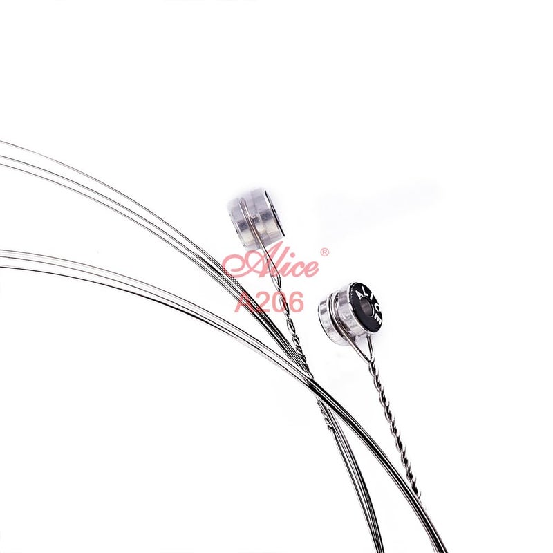 Alice A206 Acoustic Guitar String Set, Staninless Steel Plain String, Copper Alloy Winding, (Phosphor Bronze Color) Anti-Rust Coating PACK OF 5 - Image 4