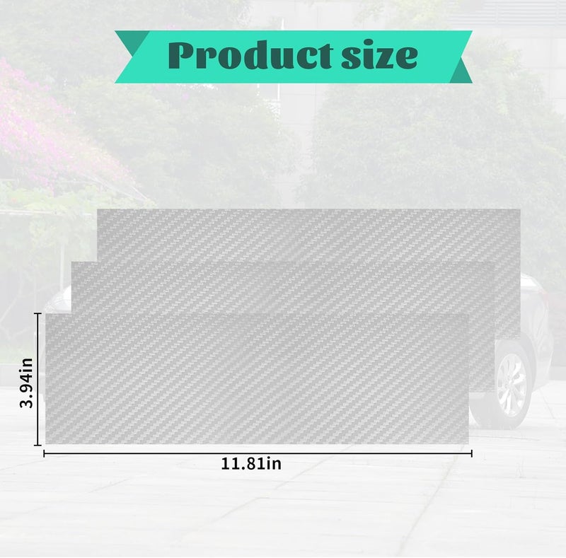 BLAKAYA Compatible with 11.8" x 4" Bowtie Emblem Wrap Kit for Chevy Logo Overlay Vinyl Wrap with Spatula and Cutter 3 Pcs White - Image 2