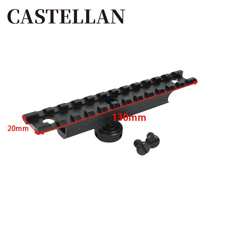 M4 Lifting Bracket Guide Rail Lifting Handle Guide Rail Bracket 20Mm Track Aluminum Alloy Material All Metal - Image 2