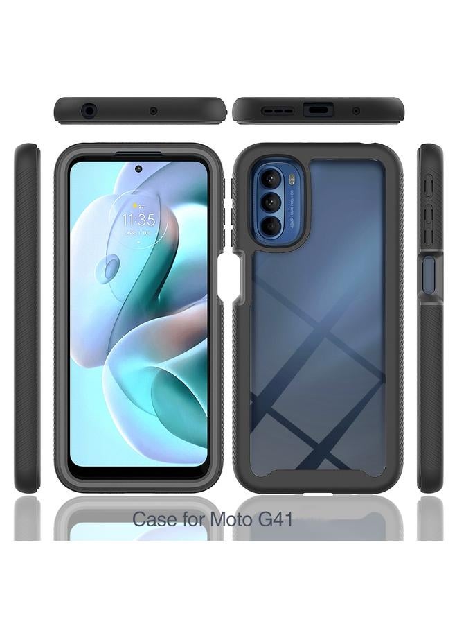 إيروريكس جراب لهاتف Motorola Moto G31 / G41 Starry Sky، جراب هجين كامل الجسم مقاوم للصدمات - Image 2