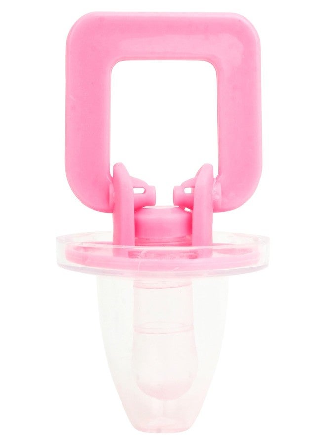 Joy Buzz Baby Feeding Product | Teether Ultra Light Soft Silicone Nipple, Orthodontic Design, BPA-Free for Kids of 6 Months +|Medium|Pink - Image 1