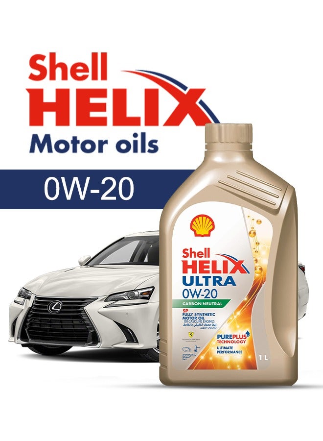 Engine Oil – For Lexus GS V4 2020 - 2016, 5 Liter, 0w20 Shell - With Engine Oil Filter, Mobile Car Oil Change Service