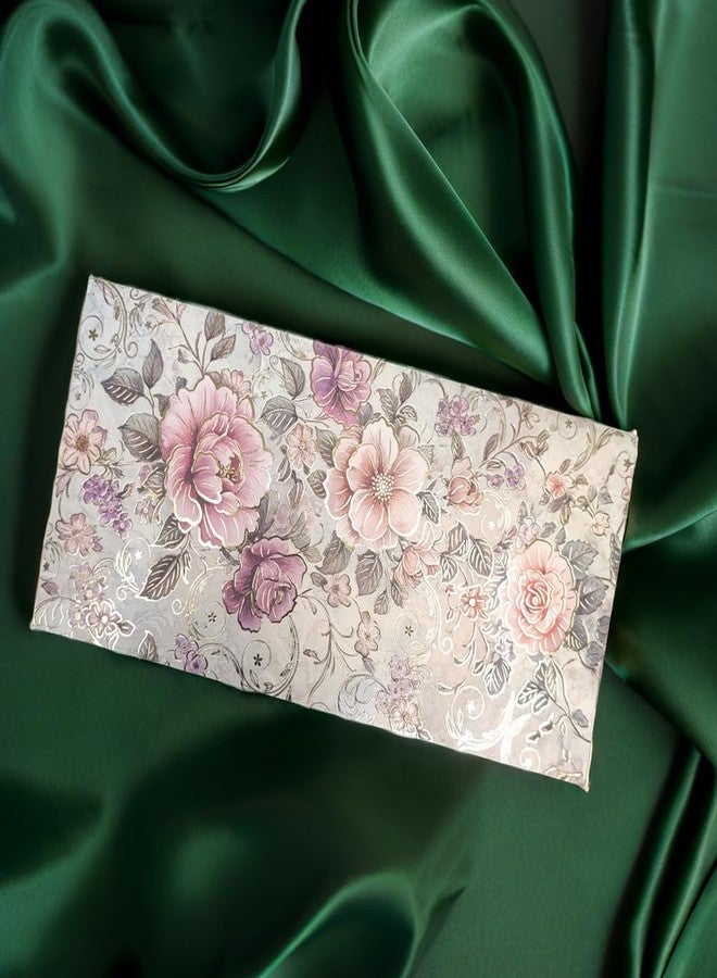 Fonsie cash shagun fancy design envelopes pack of 30 for gifting money on wedding gift, baby shower gift, shagun, family gatherings(Floral) - Image 2