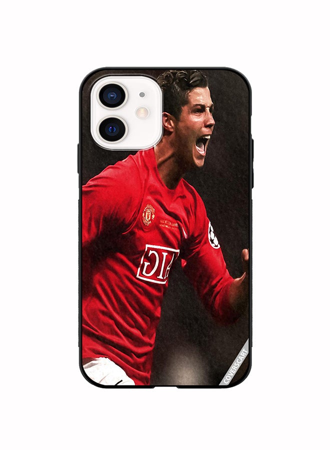 COVERSCART Protective Case Cover For Apple iPhone 12 Ronaldo Design Multicolour
