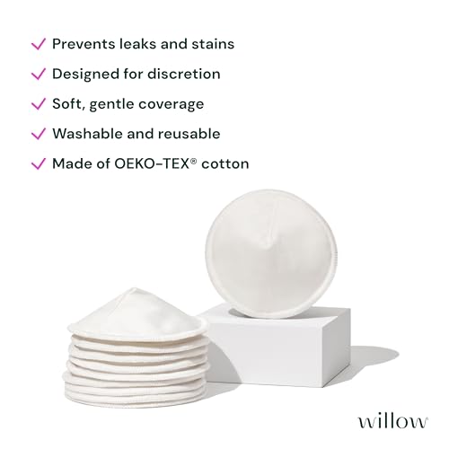Willow Reusable Nursing Pads, 10-Count - Image 3