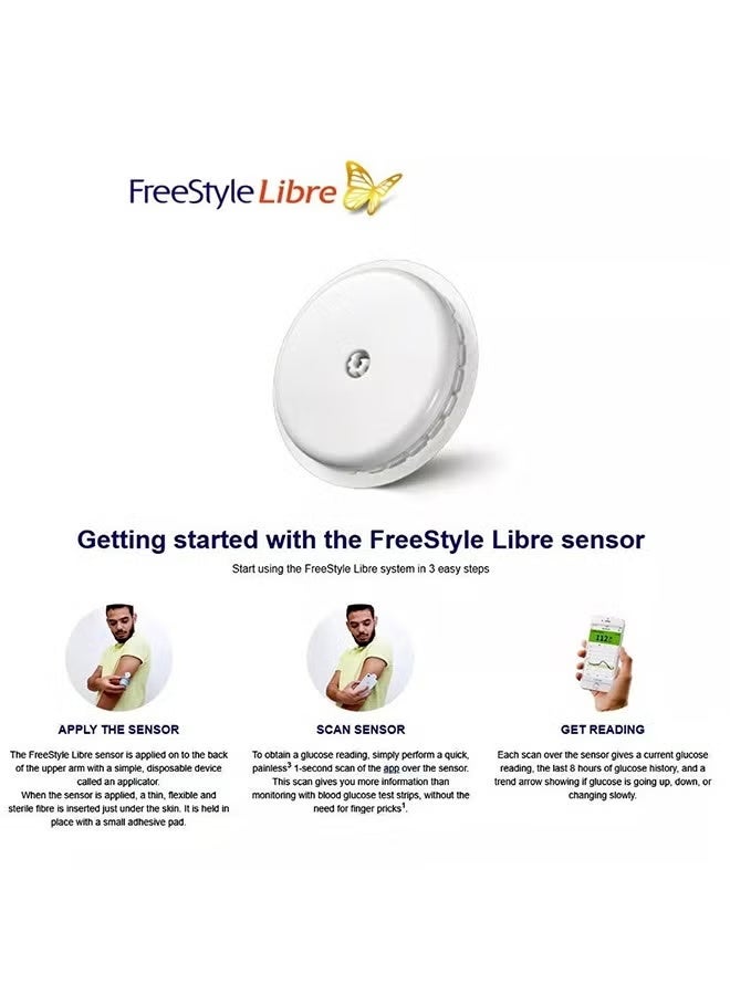 Abbott Two packs of the new FreeStyle Libre 2 sensor system, a flash system for pricking-free glucose monitoring and measurement. - Image 4