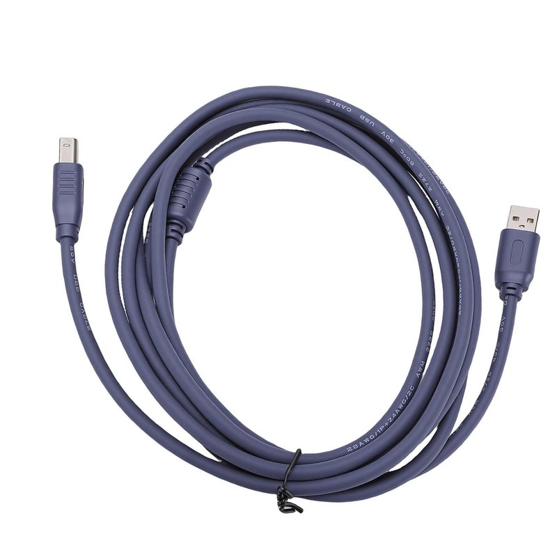 USB 2.0 Printer Cable Durable 480Mbps Data Transfer for Laptop PC Home Office ABS Material - Image 5