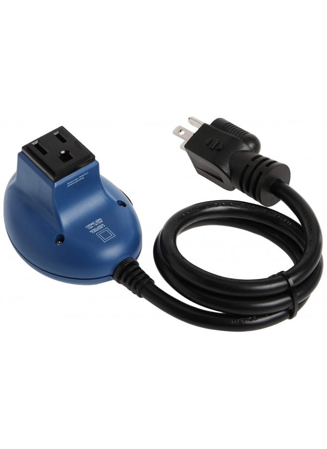 Reliance Controls Reliance Controls Ammeter and Wattmeter THP103 AmWatt Appliance Load Tester/Plug, Blue  - Image 2