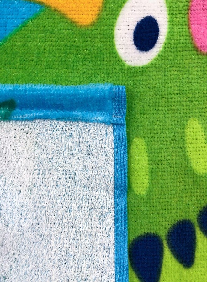 Beachland Dinosaur Beach Towel 28 x 51 inch 100% Cotton (1 Towel, Dino Party) - Image 2