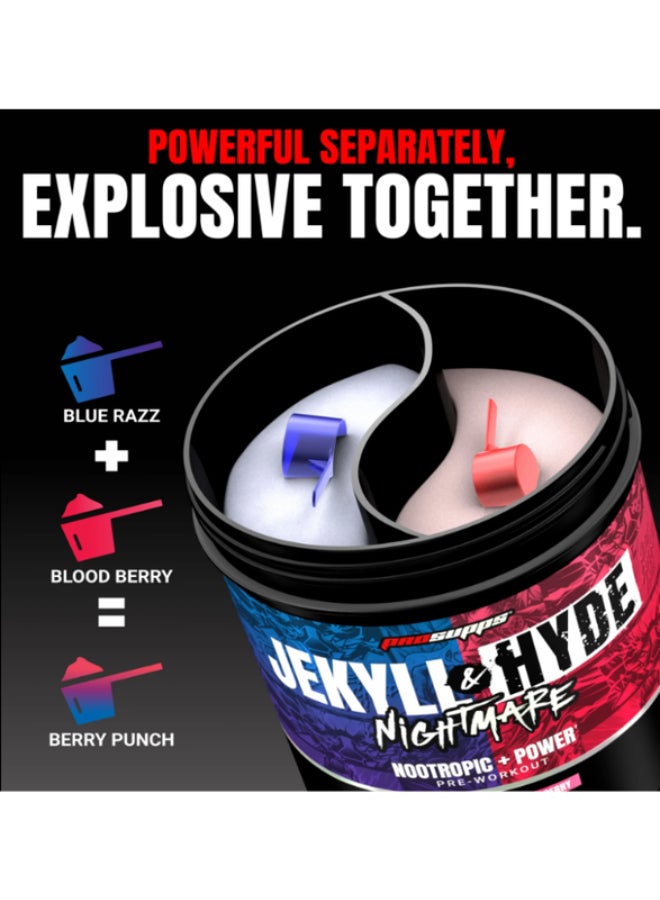 Prosupps -Dual Tub Jakyll (20 serv) Blue Razz / Hyde (20 serv)BloodBerry - Image 2