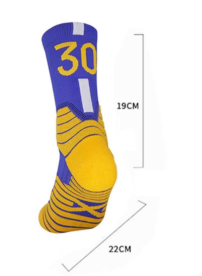 Ant - Basketball Socks, Athletic Socks with Ankle Protection, Football Socks & Running Socks, Compression Cushion Sport Socks Unisex - Image 1