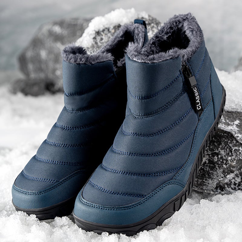 2024 Winter New Snow Boots Sports Leisure Outdoor Hiking Shoes Plus Size Warm High-Top Cotton Shoes - Image 3