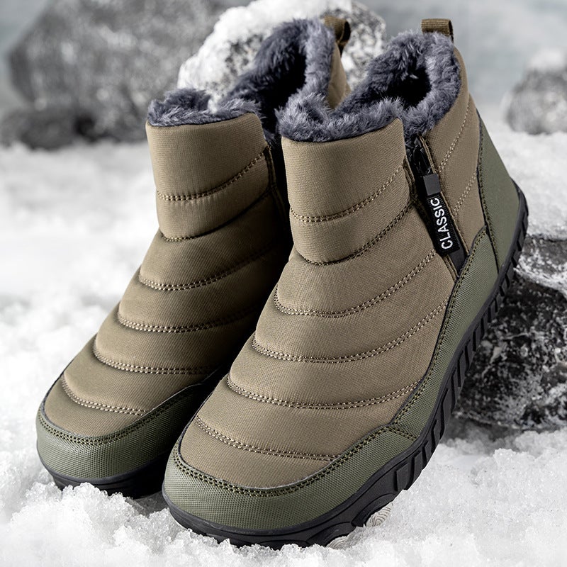 2024 Winter New Snow Boots Sports Leisure Outdoor Hiking Shoes Plus Size Warm High-Top Cotton Shoes - Image 5
