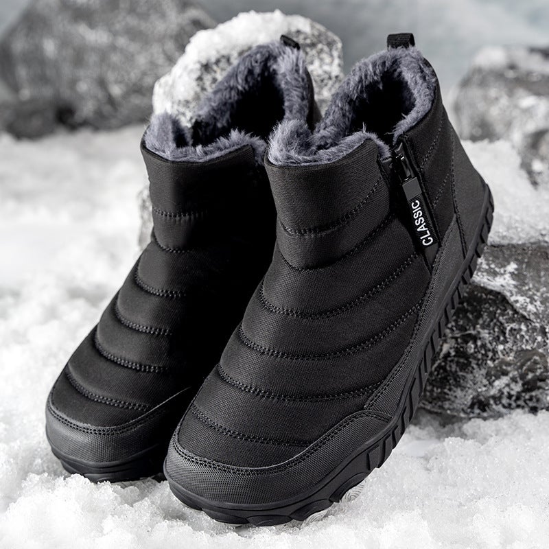 2024 Winter New Snow Boots Sports Leisure Outdoor Hiking Shoes Plus Size Warm High-Top Cotton Shoes - Image 2