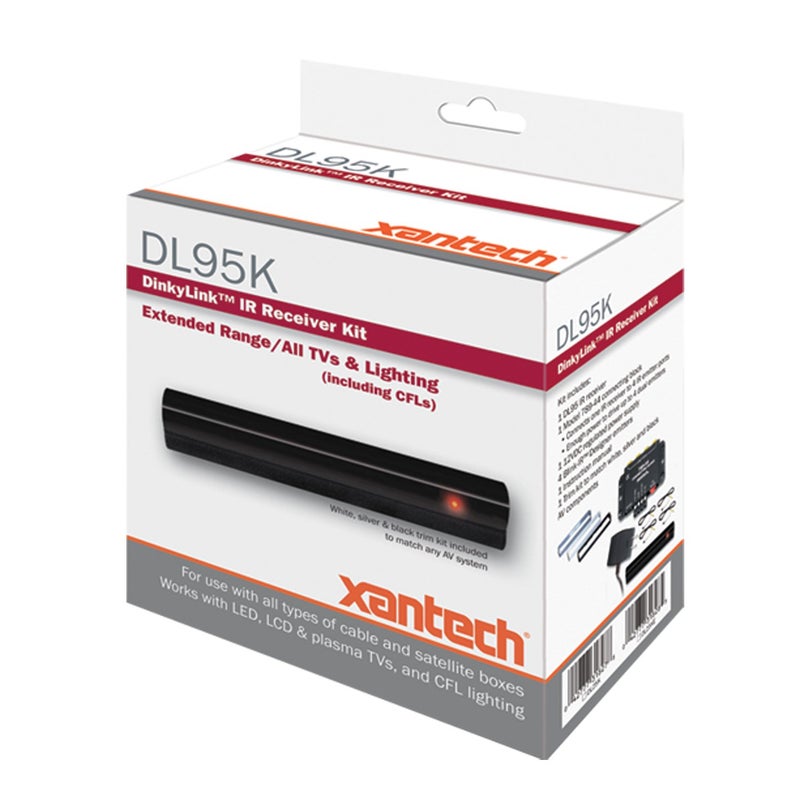 Xantech مجموعة Xantech DL95K العالمية لنظام IR الموسع - Image 5