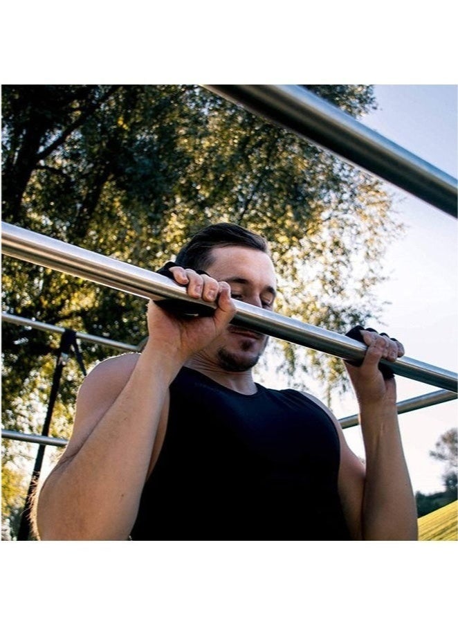 وسادات قبضة من النيوبرين لرفع الأثقال، قفازات تمرين رياضية بأربعة أصابع، قفازات تمارين رياضية لرفع الأثقال (قطعتان) - Image 5