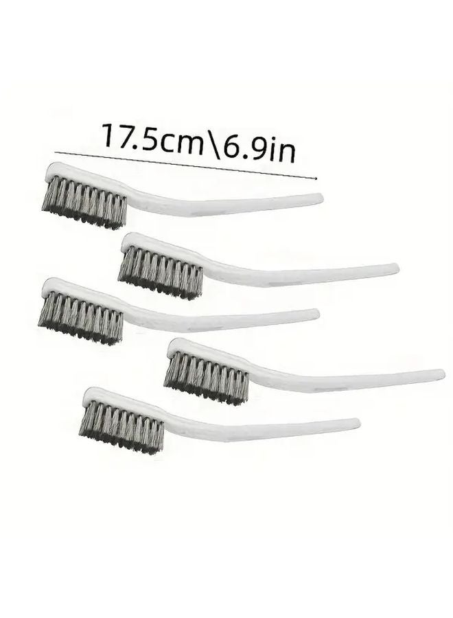 1pc Heavy Duty Industrial Wire Brush Long Handle Metal Rust Remover Paint Stripper - Image 5