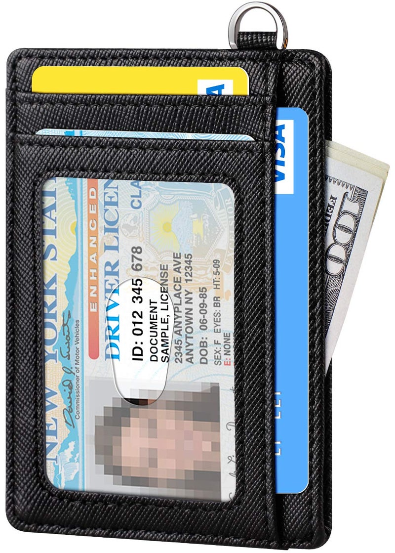 FurArt محفظة FurArt نحيفة وعصرية، محفظات جيب أمامية، حجب RFID، حامل بطاقات ائتمان للرجال والنساء - Image 2