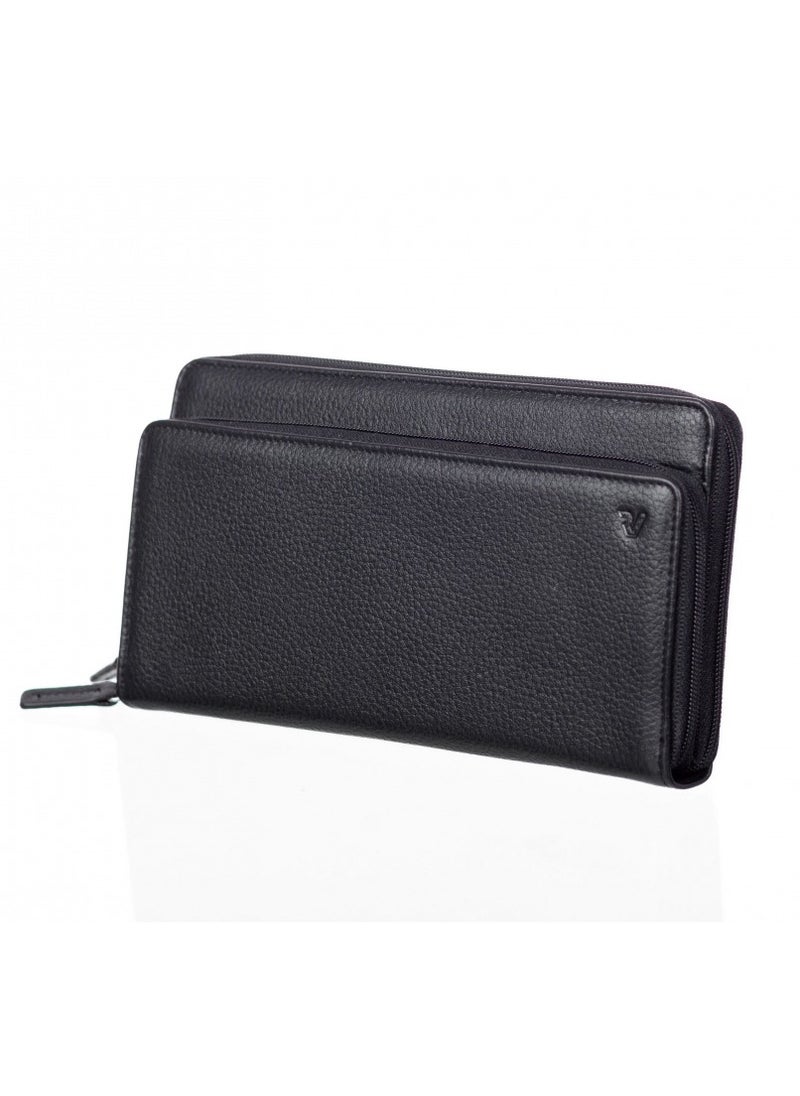 RONCATO - Women's wallet Roncato Pascal - Genuine Leather , 412924/01 - Image 1