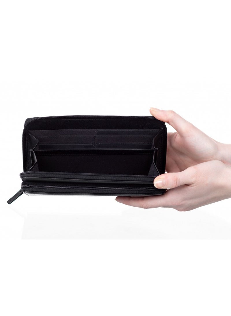 RONCATO - Women's wallet Roncato Pascal - Genuine Leather , 412924/01 - Image 1