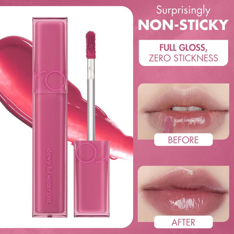 rom&nd DEWYÂ·FUL WATER TINT 06 THULIAN|Glossy|high pigment|moisturizing|non-sticky|Hydrated lips|colorful shades|High Shine|0.18oz - Image 5
