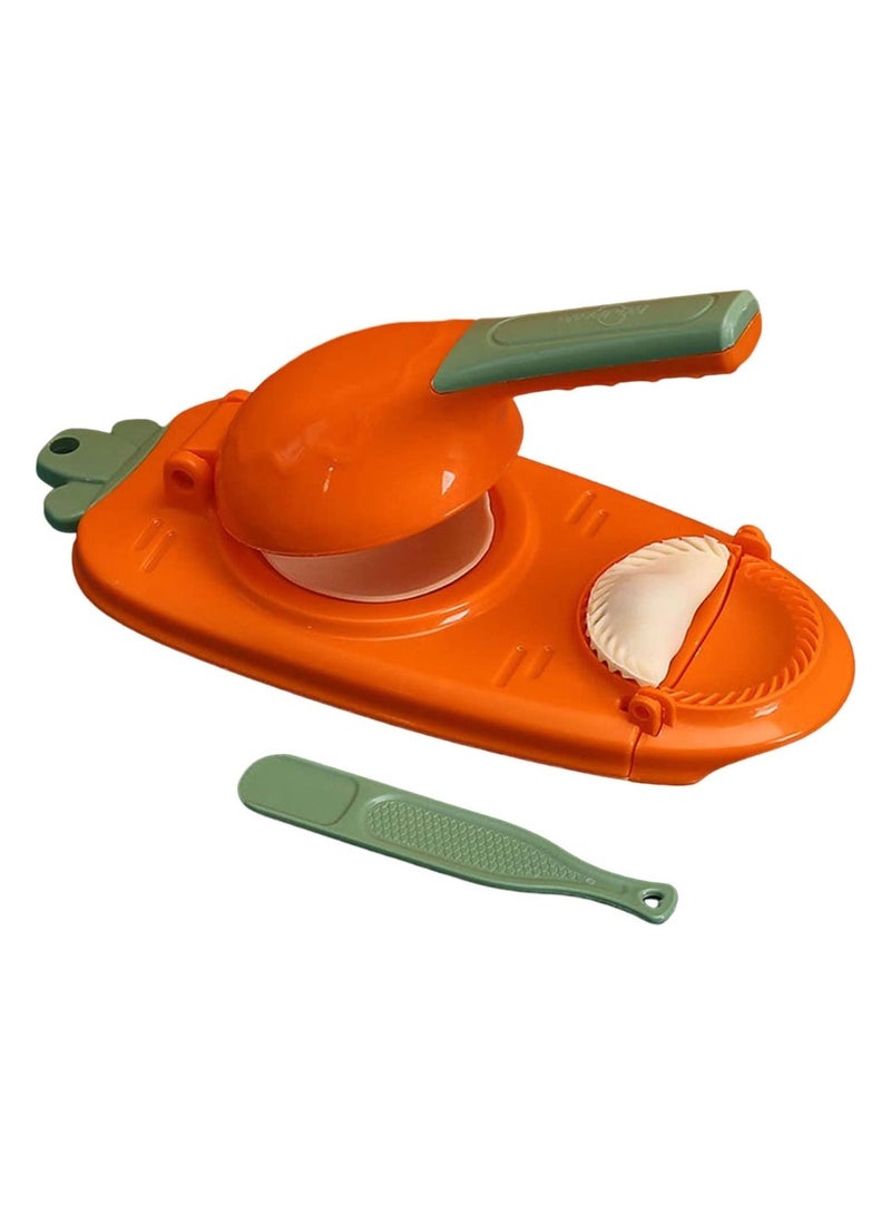 DubaiGallery 2 in 1 Automatic Dumpling Machine with Dough Press Tools, Easy Kitchen Dumpling Molds for Dumpling Making - Image 2