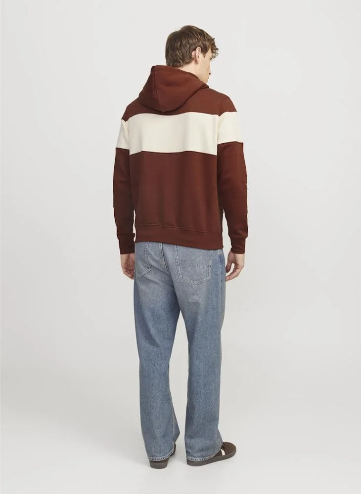 JACK & JONES Jorvesterbro Block Drawstring Hoodie