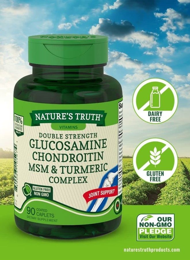 Nature's Truth DS Glucosamine Chondroitin MSM Complex 90 Tablets  - Image 3