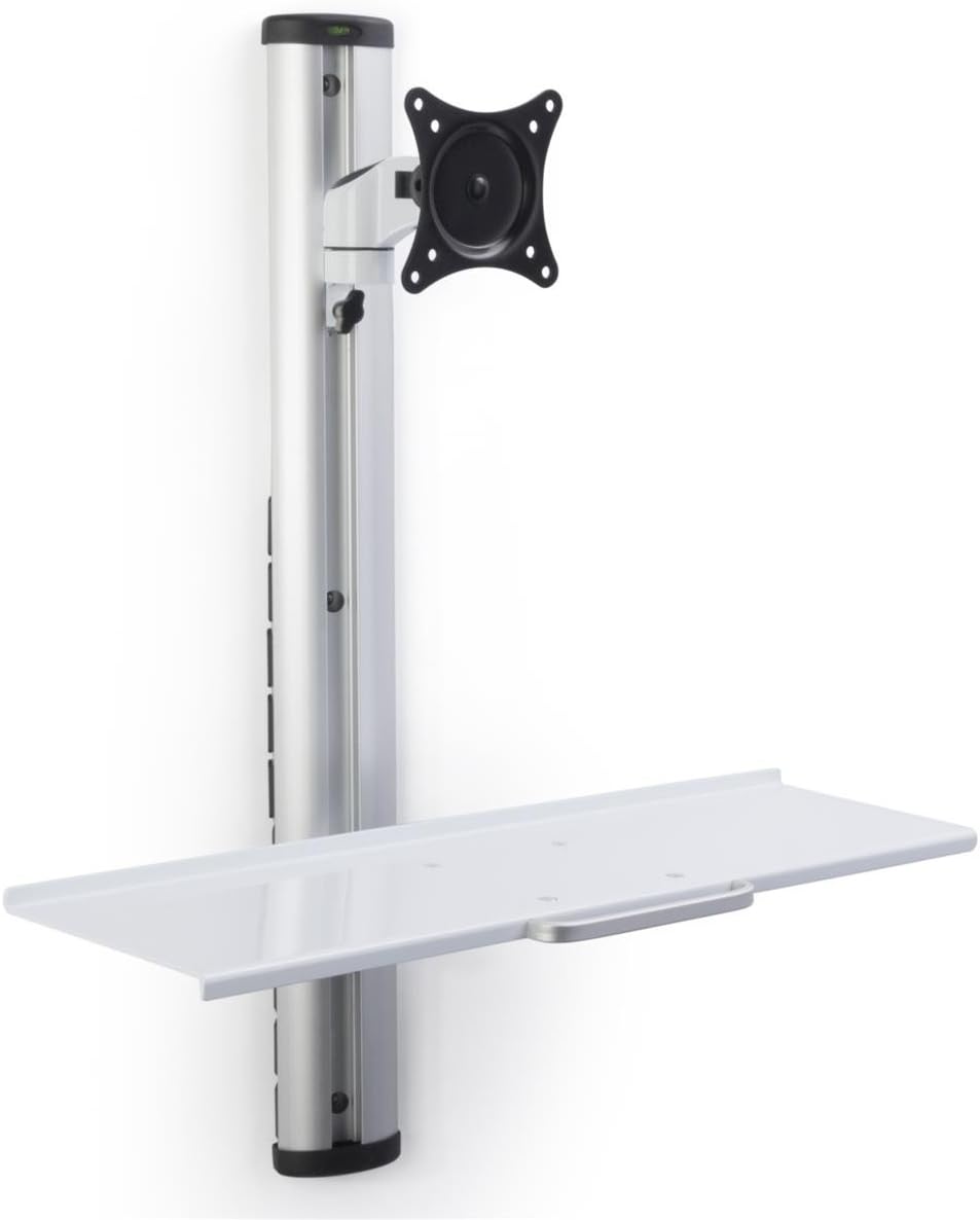 ديسبلاي 2 جو Displays2go Adjustable Monitor Display For Wall Mounting vesa 15 to 27 inches