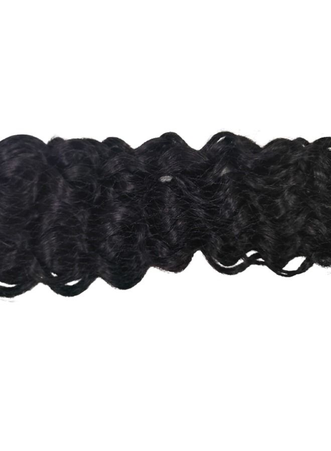 Black Long Wavy Full Head Wig 22" Inches - Image 3