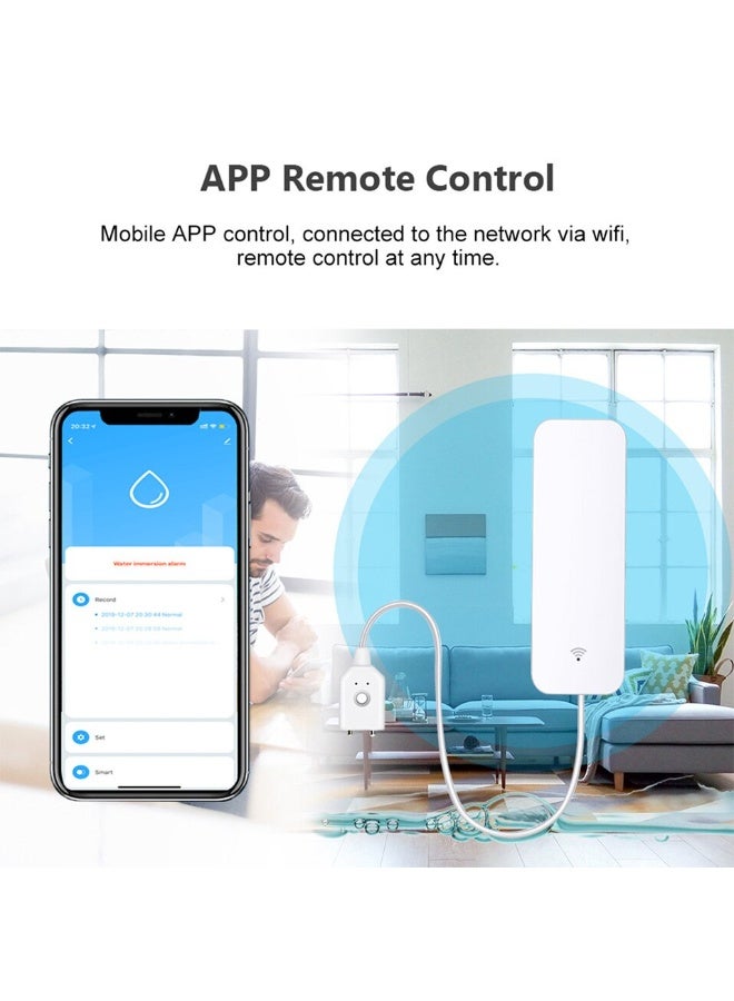 Tuya Smart WIFI Water Leakage Sensor works with Amazon Alexa and Google Home - Image 3