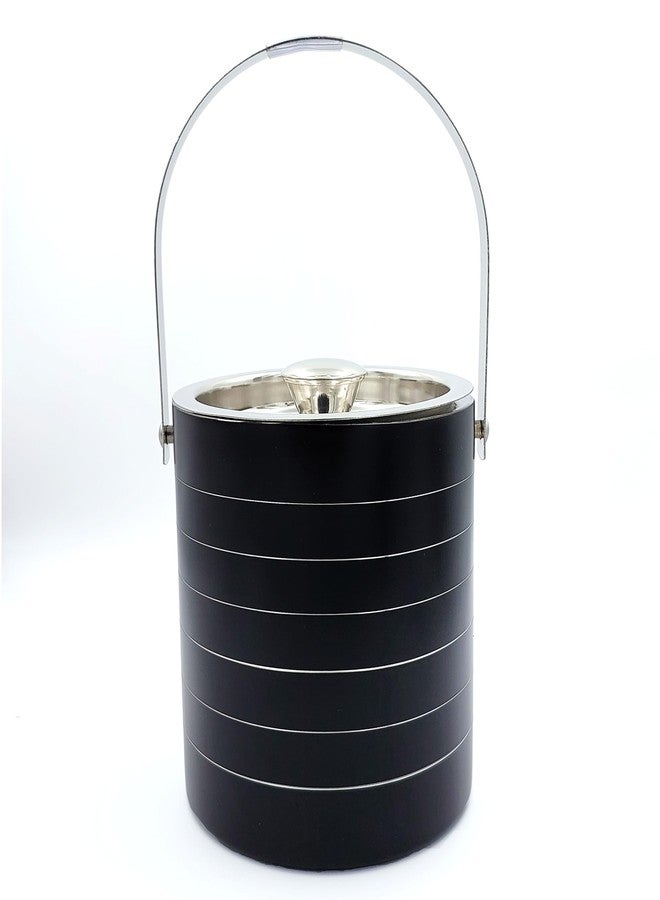 EVK® Exclusive Stainless Steel Double Walled Ice Bucket with Lid | Cocktail Shaker | Ice Tong | Double-Sided Jigger Elegant Gifts for Men, Home Bar, Cocktail Set, Perfect Diwali Gift for Men - Image 5