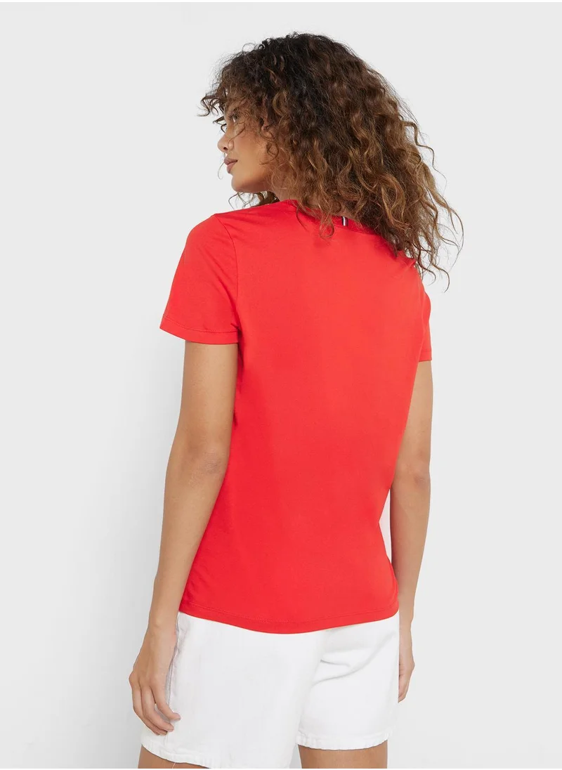 TOMMY HILFIGER Crew Neck Graphic T-Shirt