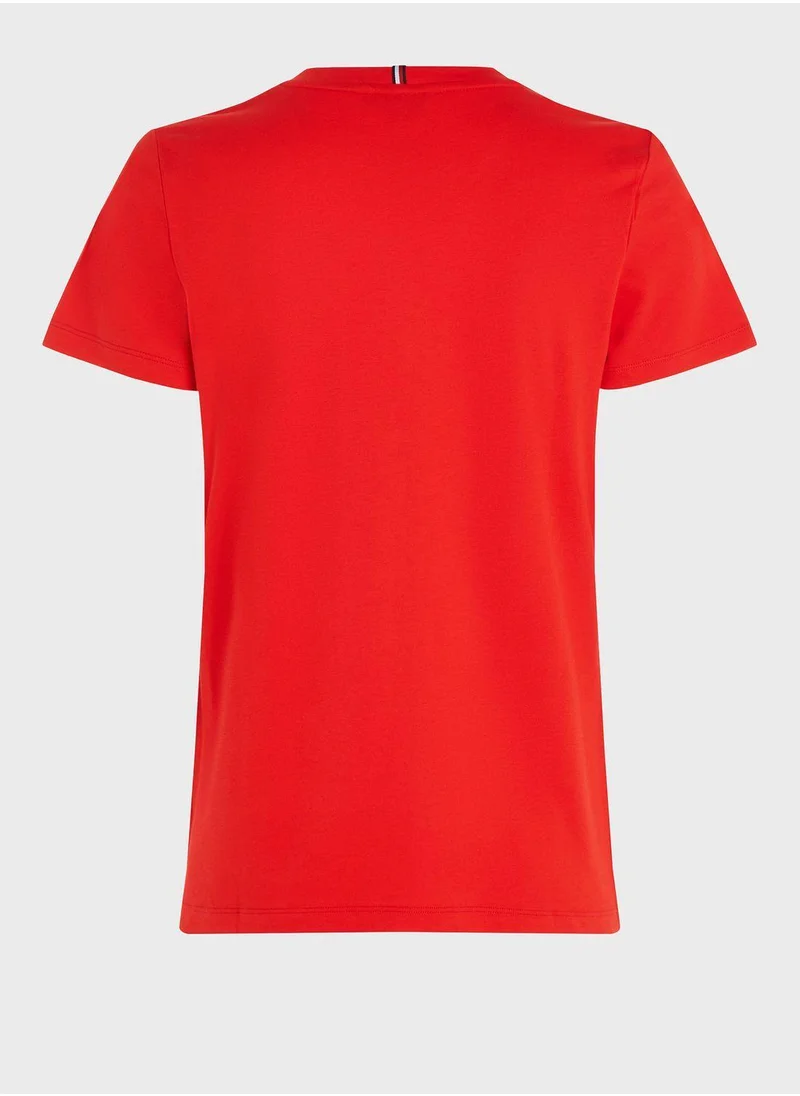 TOMMY HILFIGER Crew Neck Graphic T-Shirt