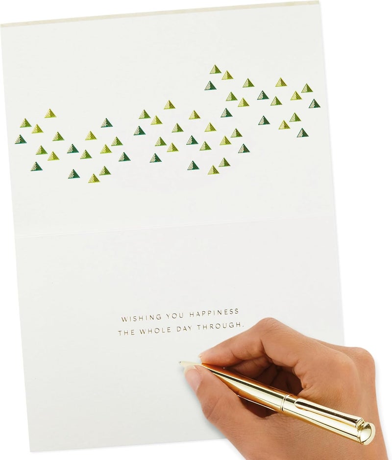 Hallmark Signature Peanuts Birthday Card featuring Snoopy in a Canoe - Image 5