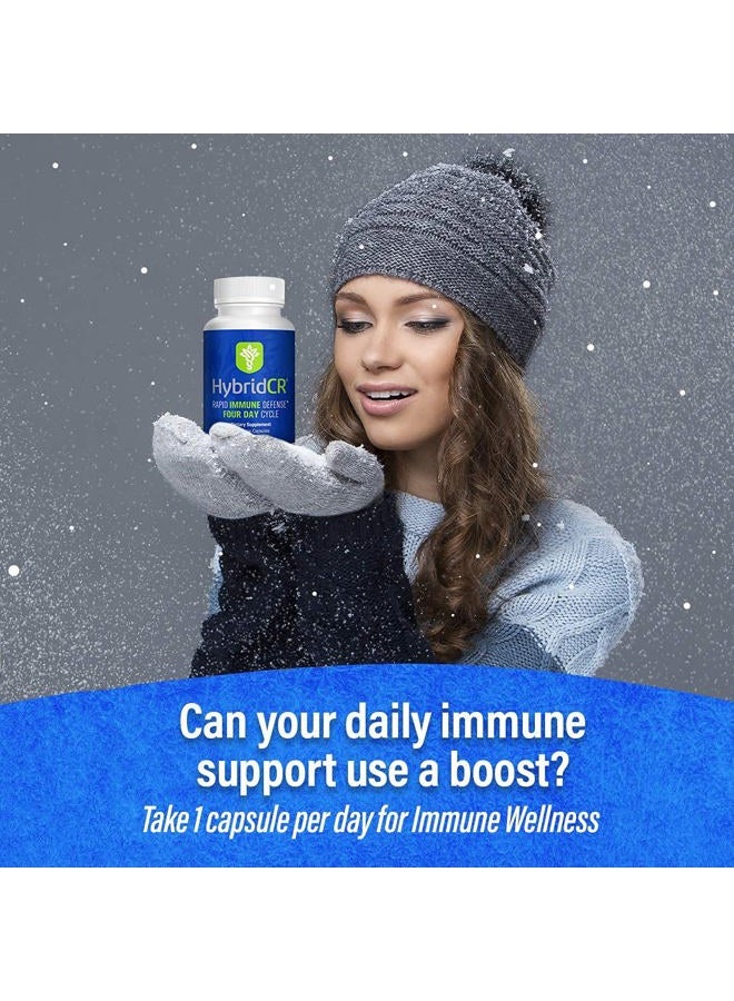 Hybrid Remedies Hybridcr Rapid Immune Defense By | Pharmacist Formulated Natural Herbal Formula To Support Immune Response | Gluten-Free Natural Herbal Remedy | 30 Capsules - Image 4