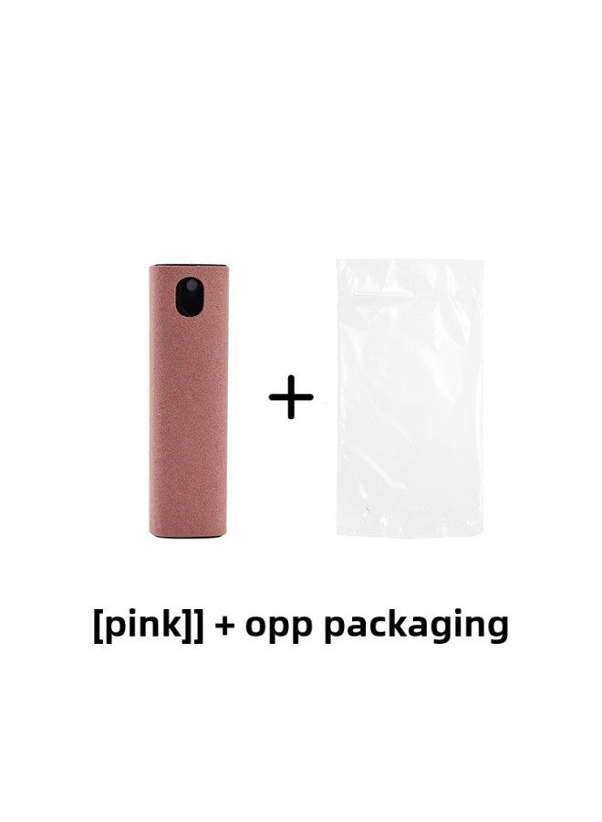 Mobile Phone Screen Cleaner Portable Spray Wipe Integrated Digital Computer Screen Cleaner Mobile Phone Screen Cleaner-Color:Set Of Opp Bags: Pink  - Image 1