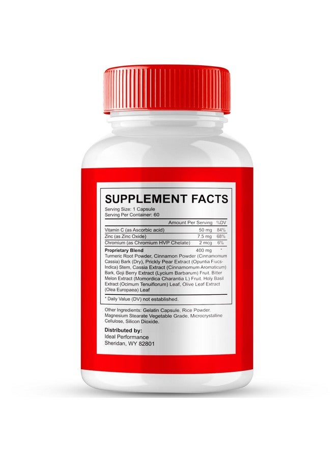 IDEAL PERFORMANCE Glyco Boost Blood Capsules, Glyco Boost Blood Formula Support Supplement, Premium Formula for Healthy Circulation & Stable Levels, All Natural GlycoBoost Capsules Reviews (3 Pack) - Image 2