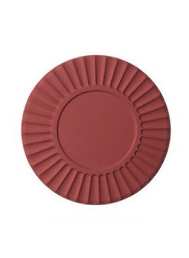 Ferris Wheel Silicone Heat Insulation Pad High Temperature Resistant Dining Mat Pot Mat Advanced Sense Cup Mat Bowl Mat Casserole Anti-scalding Mat Round Mat-Color:Wine Red - Image 1