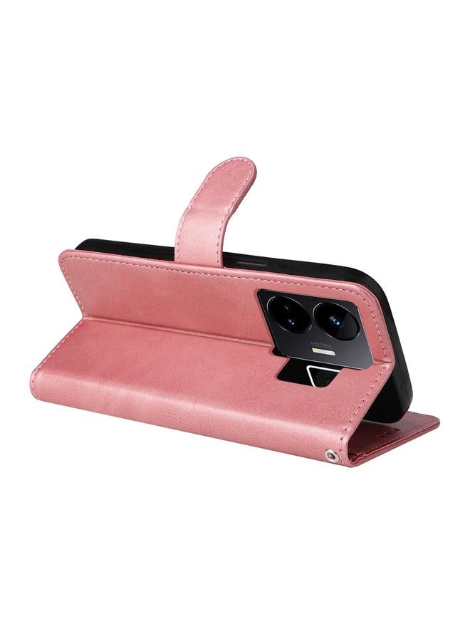 إيروريكس جراب هاتف Realme GT Neo 5 5G / GT3 الكلاسيكي من جلد العجل المنفوخ - Image 5