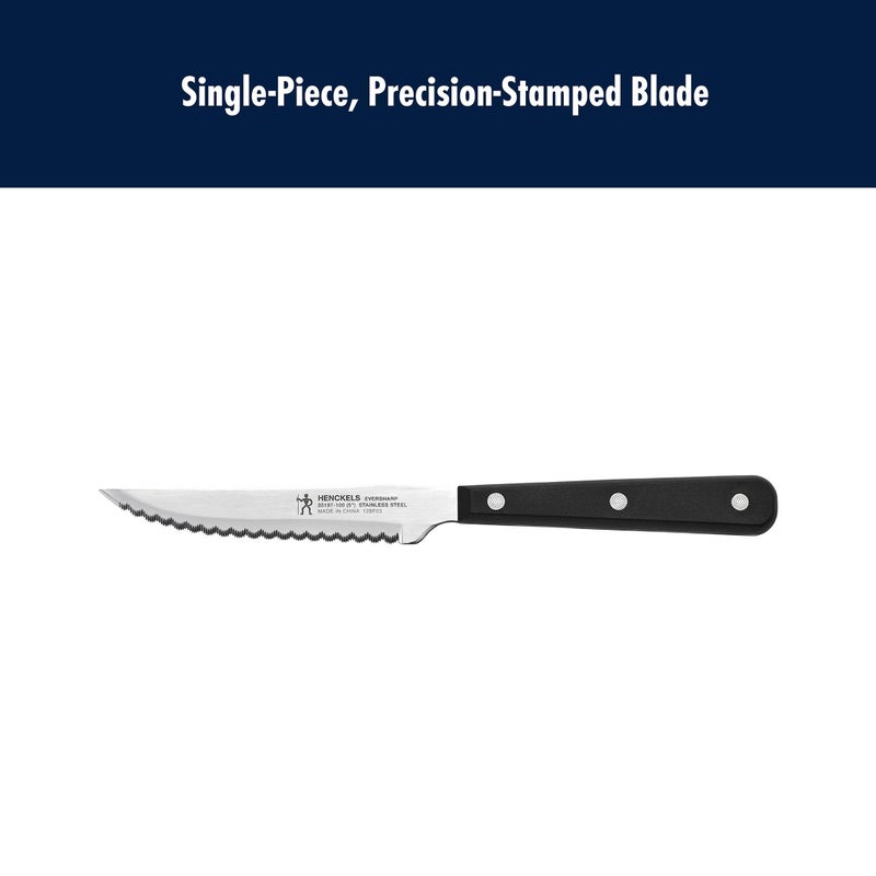 HENCKELS Razor-Sharp Steak Knife Set of 8, German Engineered Informed by 100+ Years of Mastery - Image 5