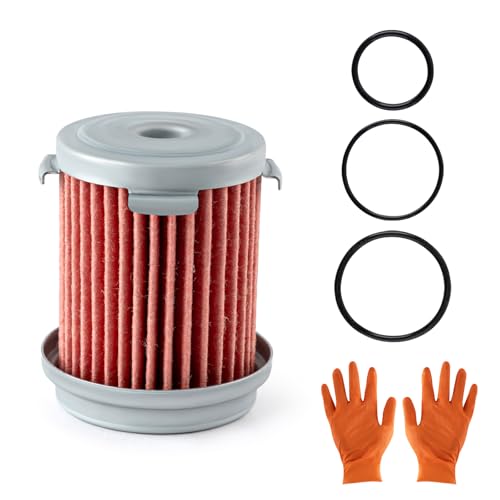 DIRBOERF Auto Transmission Filter with Transmission Oilfluid Cooler Orings Compatible For Acura RDX RLX TSX TL 20032020 Honda Odyssey Accord CRV Civic Pilot 20012019 Replace 25450P4V013 - Image 1